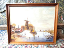 Vintage original landscape for sale  EVESHAM