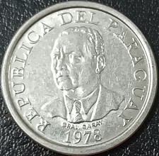 Paraguay moneta guaranies usato  Rho