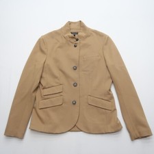 Blazer Rag & Bone Ponte Slade em Camelo Tamanho 12 Botão Frontal Jaqueta Bege comprar usado  Enviando para Brazil