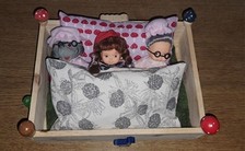 Puppenbett bett rotkäppchen gebraucht kaufen  Wincheringen