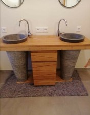 Marmor waschbecken bad gebraucht kaufen  Huglfing