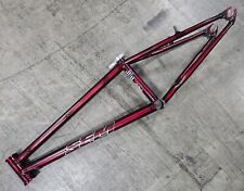 Usado, S&M Steel Panther BMX Race Frame 21,5” tubo superior para rodas de 20” TRANS VERMELHO comprar usado  Enviando para Brazil