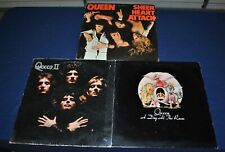 Queen~3 LP Record Lot~Day at the Races~Queen II~Sheer Heart Attack~VG+ Condition comprar usado  Enviando para Brazil