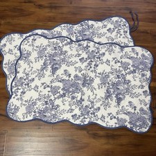 Quilted toile floral for sale  El Dorado Hills