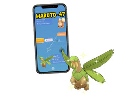 Pokemon Shiny Tropius Trade Registrado ou Ultrafriends comprar usado  Enviando para Brazil