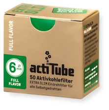 pontas de filtro de carvão ativado actiTube 50 rolos caixa de filtro filtro 6mm filtro fino, usado comprar usado  Enviando para Brazil
