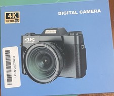 Lente zoom para cámara digital Coms 4k Ultra HD WiFi para YouTube fotografía vlogging, segunda mano  Embacar hacia Mexico