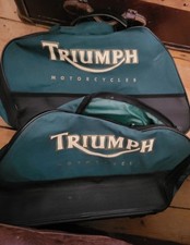 Triumph panier bags for sale  MANCHESTER