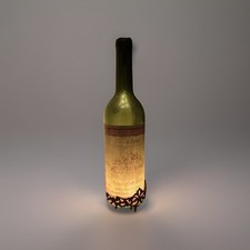 Wine bottle lamp for sale  Carriere