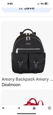 Mochila de poliéster Kipling Amory linda preta, usado comprar usado  Enviando para Brazil