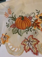 Fall pumpkin embroidered for sale  Paris