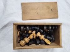 Alte schachspielfiguren holzsc gebraucht kaufen  Affalterbach