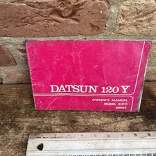 Datsun 120y owners for sale  MARCH