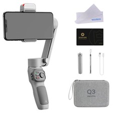 Zhiyun Smooth Q3 Combo Estabilizador Cardán de 3 Ejes Luz de Relleno para Smartphone segunda mano  Embacar hacia Mexico