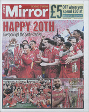 Daily mirror newspaper for sale  UK