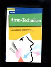 Atem-Techniken : physiotherapeutische, psychologische und apparative Hilfen zur , używany na sprzedaż  Wysyłka do Poland