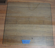 Tampo de mesa vintage de vidro temperado transparente quadrado 20" 3/8" de espessura - borda de polimento plana comprar usado  Enviando para Brazil