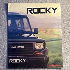 Daihatsu rocky brochure for sale  FARNHAM