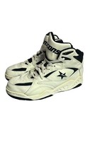 Vintage lata 80. 90. Converse Męskie Rozmiar 9.5 High Granatowe Białe Gwiazdy Buty do koszykówki NBA, używany na sprzedaż  PL