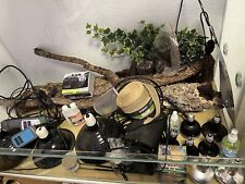 Terrarium zubehör komplett gebraucht kaufen  Hochheim am Main