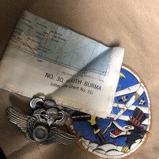 Wwii silk map for sale  Hoffman Estates