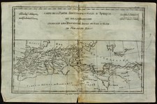 1784 carte ancienne d'occasion  France