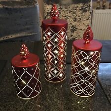 Lumida xmas glaskerzen gebraucht kaufen  Biberbach