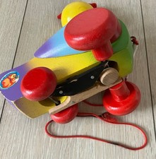 Nachziehente wackelaugen holz gebraucht kaufen  Limbach-Oberfrohna
