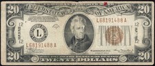 1934 twenty dollar for sale  Phoenix