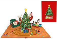 Biglietto auguri origamo usato  Ruvo di Puglia