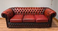 Oxblood red leather for sale  COVENTRY