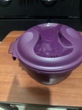 Tupperware Microondas JR Panela de Arroz 4,5 Xícaras Roxa "ARROZ PERFEITO SEMPRE", usado comprar usado  Enviando para Brazil