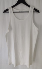 Sunspel sleeveless white for sale  WALTON-ON-THAMES