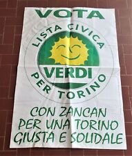 Manifesto politico lista usato  Settimo Torinese