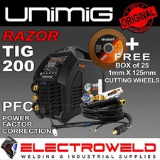 Unimig razor tig for sale  Shipping to Ireland