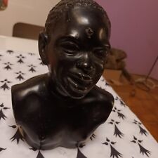 Buste africain plâtre d'occasion  Callac