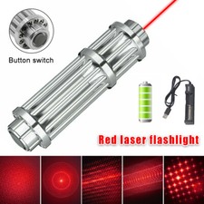 Lanterna laser vermelha 330 milhas 650nm luz visível ajustável com bateria comprar usado  Enviando para Brazil