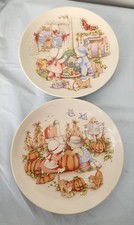 Conjunto de 2 pratos de sobremesa de colecionador Country Kids, usado comprar usado Conjunto de 2 pratos de sobremesa de colecionador Country Kids, usado comprar usado  Enviando para Brazil