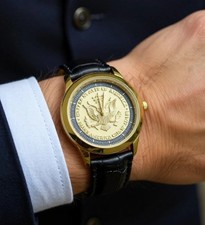 Novo Donald Trump Make America Great Again relógio de quartzo pulseira preta precisa de bateria comprar usado Novo Donald Trump Make America Great Again relógio de quartzo pulseira preta precisa de bateria comprar usado  Enviando para Brazil