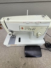 Usado, Máquina de costura vintage Singer Stylist Zig-Zag modelo 413 | Testada/Funciona comprar usado  Enviando para Brazil