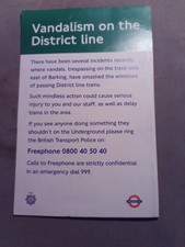 London underground district for sale  RUISLIP