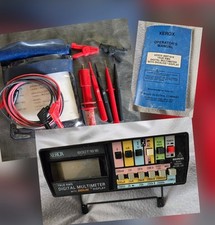 Multímetro digital vintage XEROX 600T 1616 TRUE RMS com kit de chumbo de teste e sonda 6kv, usado comprar usado  Enviando para Brazil