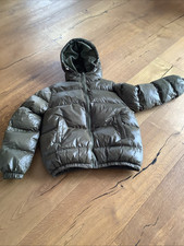 Glänzende pufferjacke kapuze gebraucht kaufen  Ortenberg