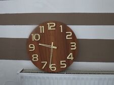 Wanduhr rustikal eiche gebraucht kaufen  Glan-Münchweiler-Umland