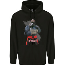 Moletom com capuz Gorilla Fighter MMA artes marciais muay thai masculino 80% algodão comprar usado  Enviando para Brazil