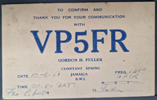 Qsl radio vp5fr for sale  KINGSWINFORD