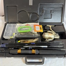 Vara e molinete vintage Daiwa Fishing Executive pacote de viagem 6 seções Jupiter-Z2505T comprar usado  Enviando para Brazil