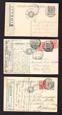 Lotto pubblicitarie cartoline usato  Italia