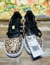 Tênis Adidas Infantil Tamanho 4Y Preto Branco Marrom Bronzeado Breaknet 2.0 Estampa de Leopardo comprar usado  Enviando para Brazil