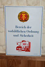 Altes schild ddr gebraucht kaufen  Limbach-Oberfrohna